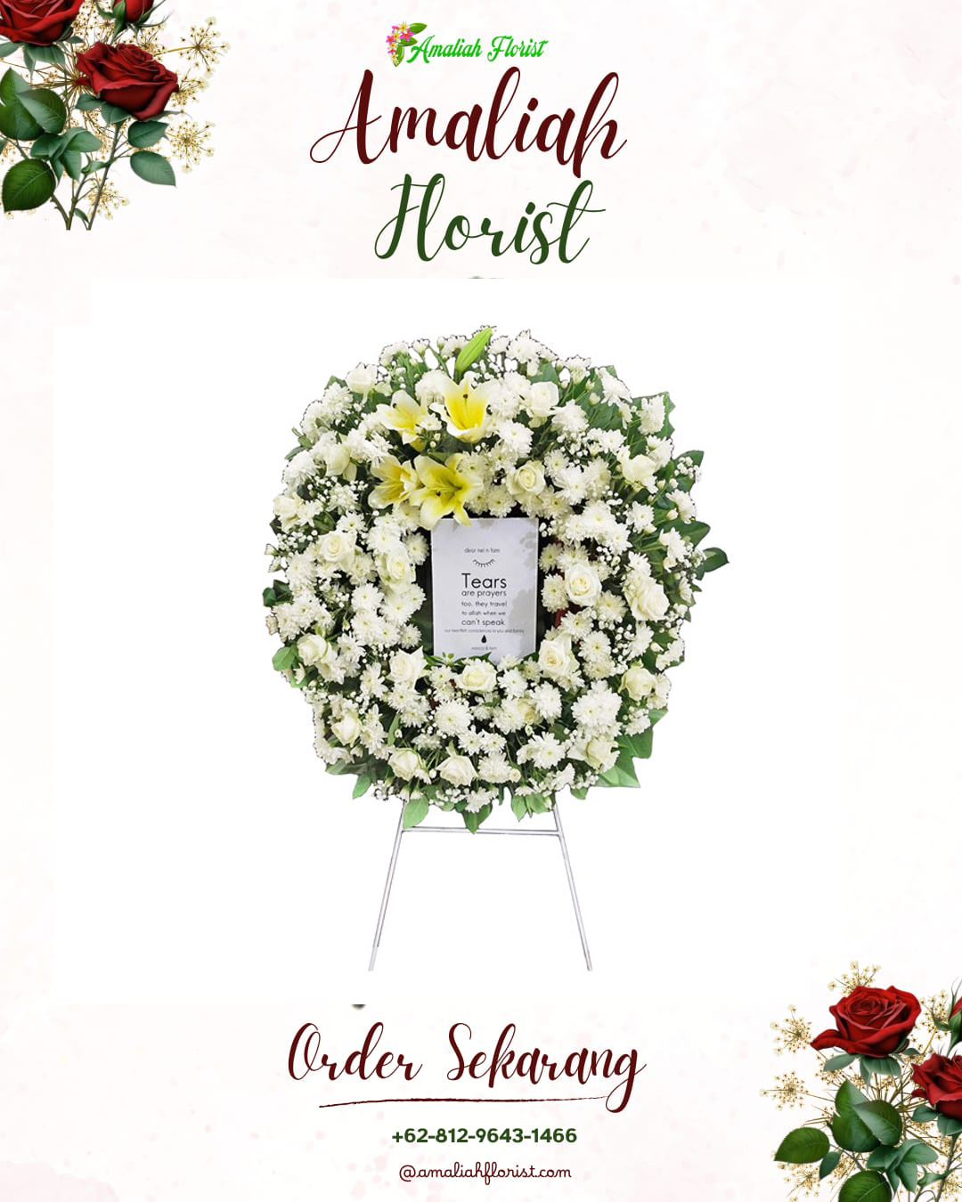 Krans Bunga Duka Leuwigoong