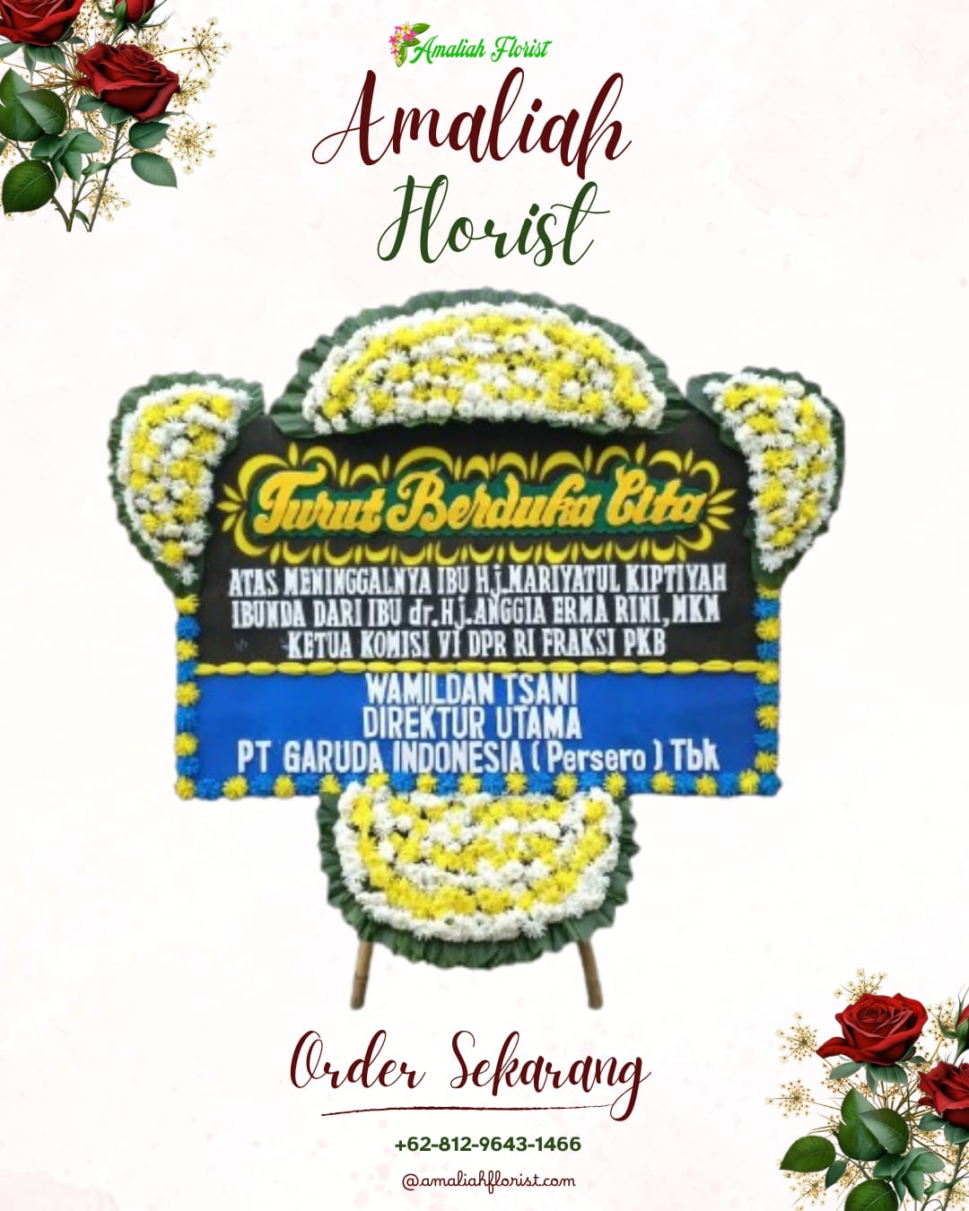 Papan Bunga Duka Leuwigoong